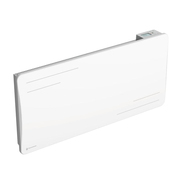 Radiador elétrico conectado de 2000 W com inércia seca cerâmica, horizontal, Branco Alice