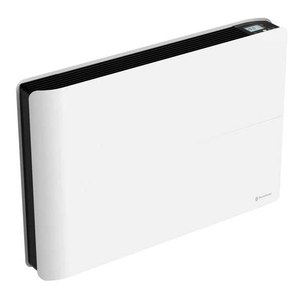 Radiador elétrico conectado de 1500 W com sistema duplo de aquecimento horizontal, branco, Molia