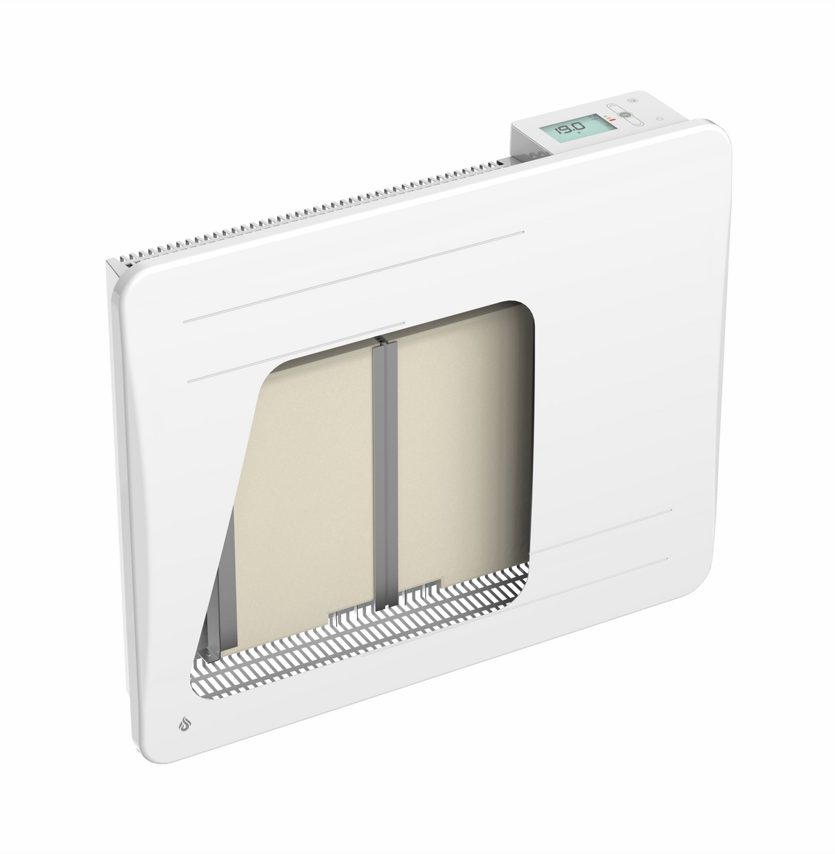 Radiateur à inertie sèche céramique