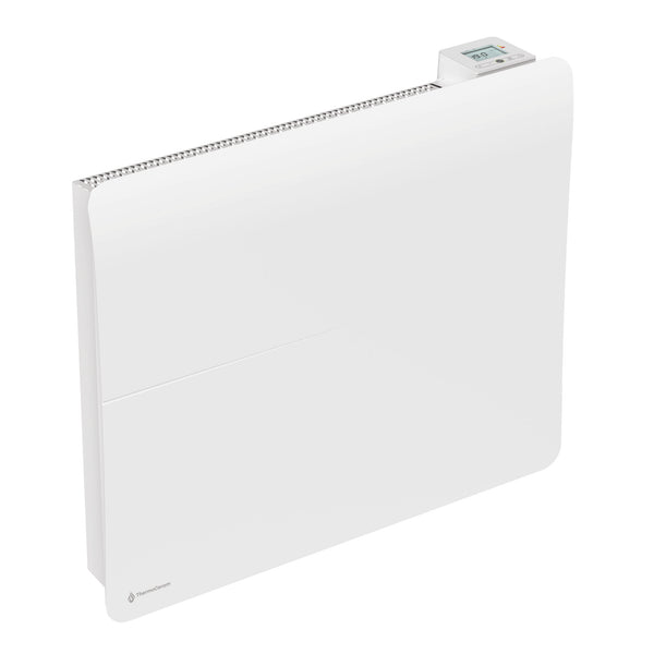 Radiador elétrico conectado de 1500 W com sistema duplo de aquecimento horizontal, branco Cira