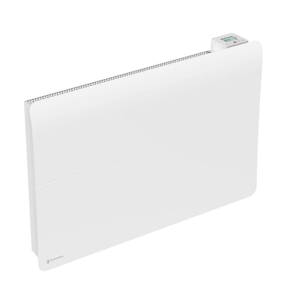 Radiador elétrico conectado de 2000 W com sistema duplo de aquecimento horizontal, branco Cira