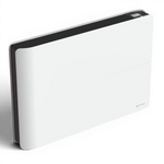 Aquecedor elétrico conectado 1500W duplo sistema de aquecimento horizontal Branco Molia