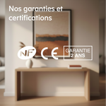 Radiador Alice de 1000 W: certificação NF, marcação CE e garantia de 2 anos